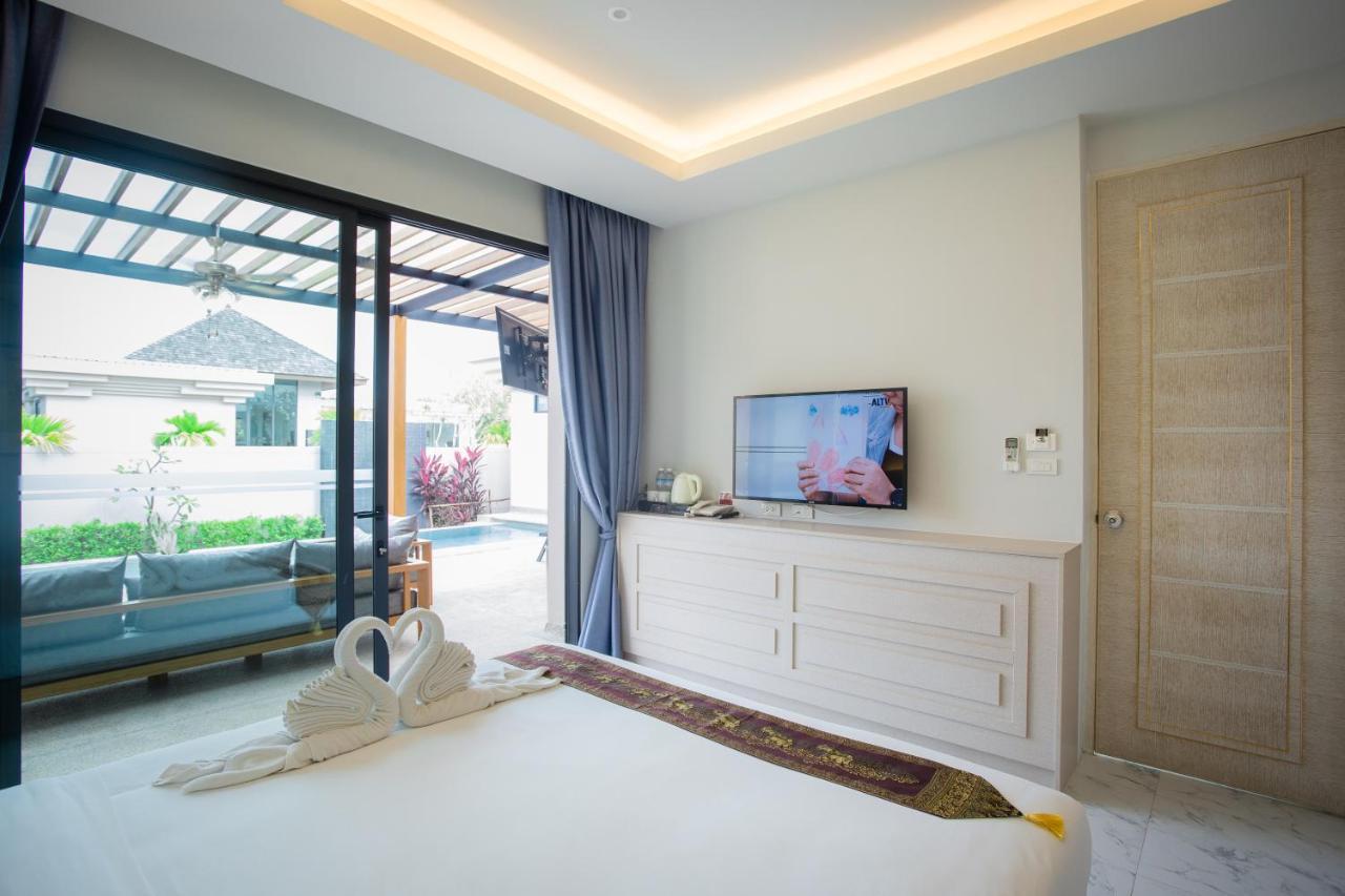 Gold Chariot Pool Villa, Phuket - Sha Plus Certified Банг Тао Бийч Екстериор снимка
