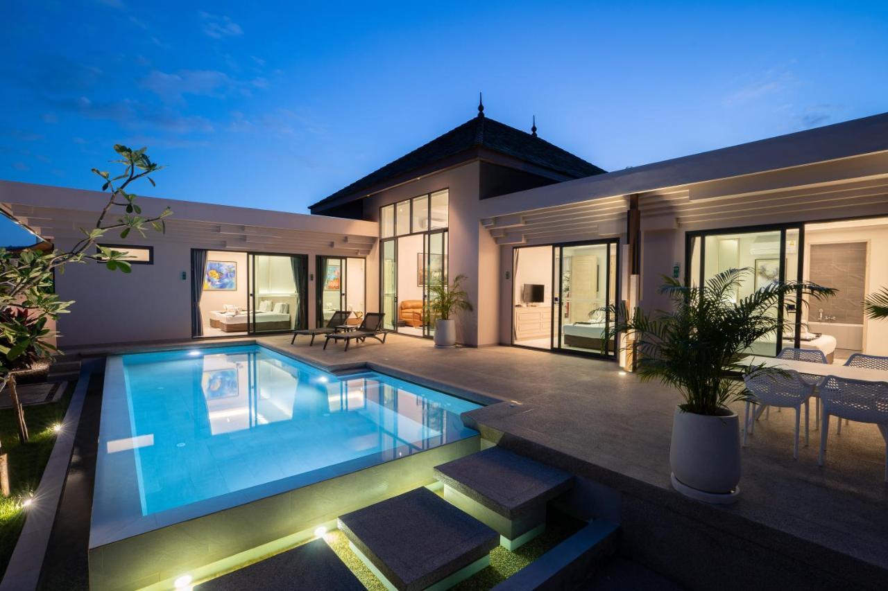 Gold Chariot Pool Villa, Phuket - Sha Plus Certified Банг Тао Бийч Екстериор снимка